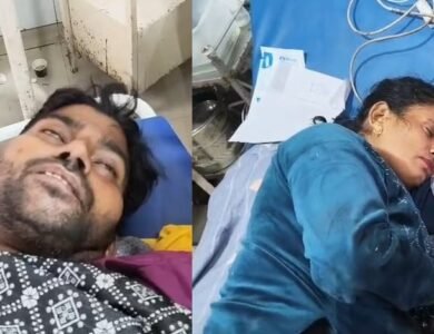 ਪਤੀ-ਪਤਨੀ ਵਿਚਾਲੇ ਖ਼ੂਨੀ ਝੜਪ, ਇਕ-ਦੂਜੇ ’ਤੇ ਕੀਤਾ ਚਾਕੂਆਂ ਨਾਲ ਹਮਲਾ