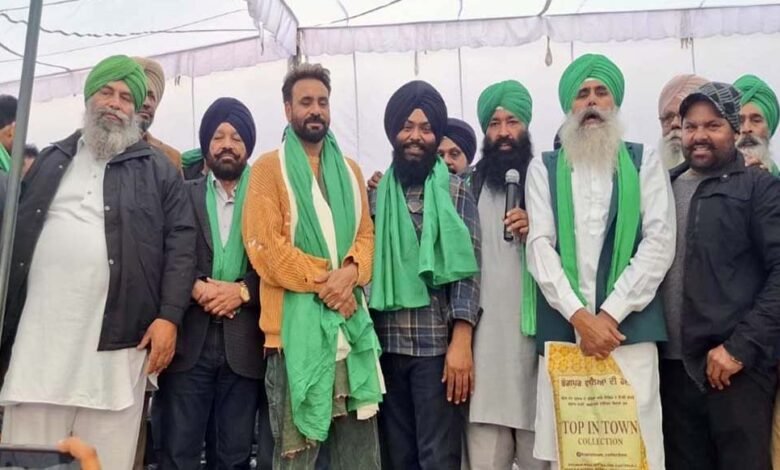 ਭਾਰਤੀ ਕਿਸਾਨ ਯੂਨੀਅਨ ਕਾਦੀਆਂ ਵੱਲੋਂ ਗਾਇਕ ਬੱਬੂ ਮਾਨ ਦਾ ਸਨਮਾਨ