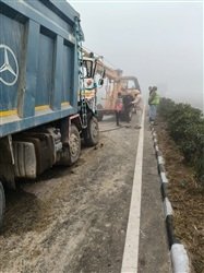 ਧੁੰਦ ਦਾ ਕਹਿਰ: ਆਪਸ 'ਚ ਟਕਰਾਏ ਕਈ ਵਾਹਨ