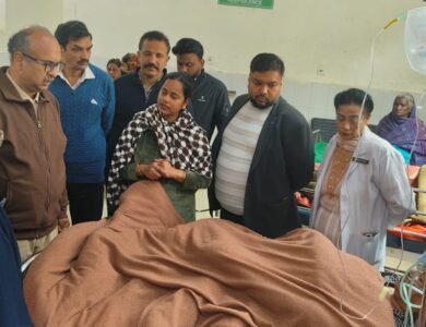 ਸਿਵਲ ਸਰਜਨ ਵੱਲੋਂ ਸਿਵਲ ਹਸਪਤਾਲ ਦਾ ਦੌਰਾ