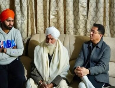 ਗੋਲੀ ਮਾਰ ਕੇ ਕਤਲ ਕੀਤੇ ਸਰਪੰਚ ਜਰਮਲ ਸਿੰਘ ਦੇ ਘਰ ਪੁੱਜੇ ਅਮਨ ਅਰੋੜਾ