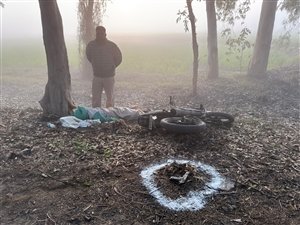 ਗੋਲੀਆਂ ਚੱਲਣ ਤੋਂ ਬਾਅਦ ਦੋ ਮੁਲਜ਼ਮ ਕਾਬੂ, ਇੱਕ ਦੀ ਲੱਤ 'ਚ ਲੱਗੀ ਗੋਲੀ