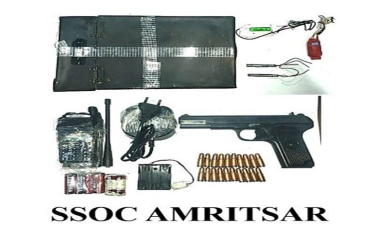 ਪੰਜਾਬ 'ਚ ਵੱਡੀ ਅੱਤਵਾਦੀ ਸਾਜ਼ਿਸ਼ ਨਾਕਾਮ : IED ਤੇ ਪਿਸਤੌਲ ਸਣੇ ਮੁਲਜ਼ਮ ਗ੍ਰਿਫ਼ਤਾਰ