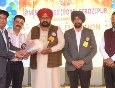 ਪੀ.ਐਮ ਸ੍ਰੀ ਸ.ਸ.ਸ. (ਲੜਕੇ) ਫਿਰੋਜ਼ਪੁਰ ਵਿਖ਼ੇ ਸਾਲਾਨਾ ਸਭਿਆਚਾਰਕ ਅਤੇ ਇਨਾਮ ਵੰਡ ਸਮਾਗਮ ਆਯੋਜਿਤ