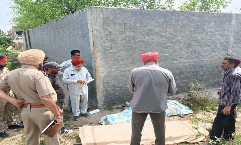 ਮੋਗਾ ‘ਚ ਖਾਲੀ ਪਲਾਟ 'ਚੋਂ ਮਿਲੀ ਲਾਸ਼