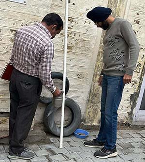 ਡੇਂਗੂ ਸੀਜਨ ਨੂੰ ਮੁੱਖ ਰੱਖਦੇ ਹੋਏ ਮਨਾਇਆ ਗਿਆ ਡਰਾਈ ਡੇ